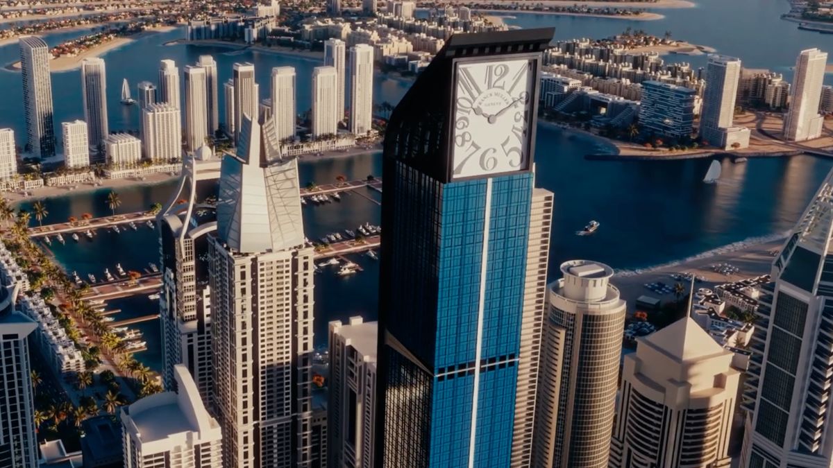 Takto bude vypadat nejvyšší obytná hodinová věž na světě. Vyroste v Dubaji